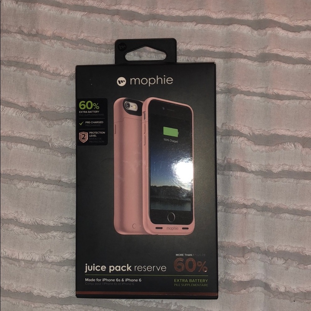 iphone 6, 6s mophie charging case